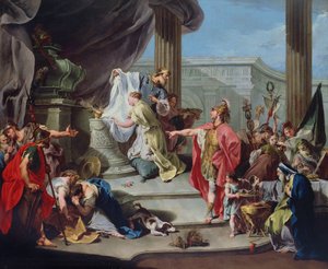 O Sacrifício de Polyxena, 1737